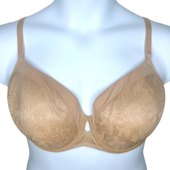 Soma Lightest Lift Modern Coverage Bra sz 42C * Beige Spacer Foam T-Shirt - Picture 1 of 5